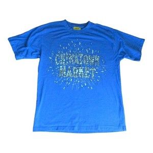 Chinatown Market T-shirt  Blue Shatter Graphic